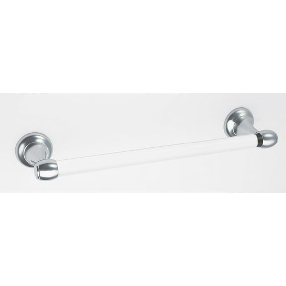 Alno A7320-18 Royale Acrylic 18" Wide Towel Bar - Chrome
