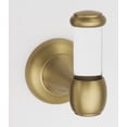 thumbnail image 1 of Alno A7381-SB Royale 1-3/4"W Contemporary Luxe Acrylic Single Robe / Towel Bathroom Hook -, 1 of 1
