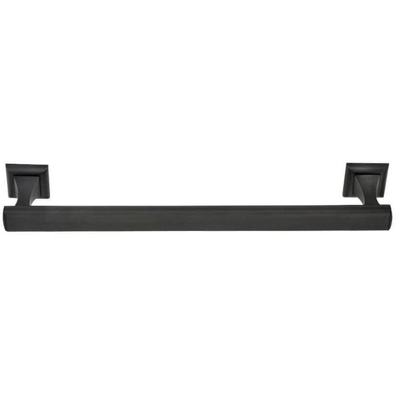 Alno A7420-18 Manhattan 18" Wide Single Towel Bar - Brass