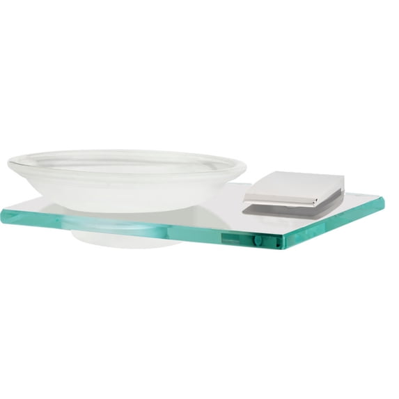 Manhattan Soap Holder, Polished Chrome