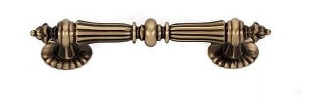 Traditional 4 5/8" Center Bar Pull, Antique English Matte