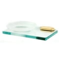thumbnail image 1 of Nicole Soap Holder with Dish, Polished Brass, 1 of 5