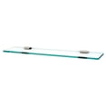 thumbnail image 1 of Nicole 24" x 1" Bathroom Shelf, Polished Nickel, 1 of 5
