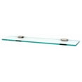 thumbnail image 1 of Nicole 24" x 1" Bathroom Shelf, Satin Nickel, 1 of 7