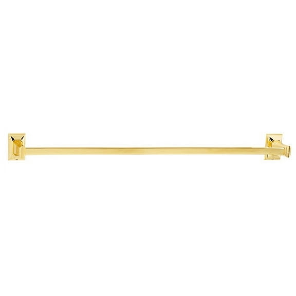 Alno A7920-30 Geometric 30" Wide Towel Bar - Brass
