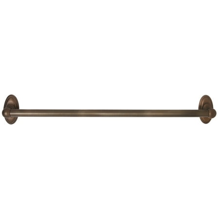 Classic Traditional 24" Grab Bar with Brass Construction - Finish: Chocolate Bronze