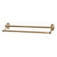 thumbnail image 1 of Classic Traditional 24" Wall Mounted Double Towel Bar, Polished Nickel, 1 of 7