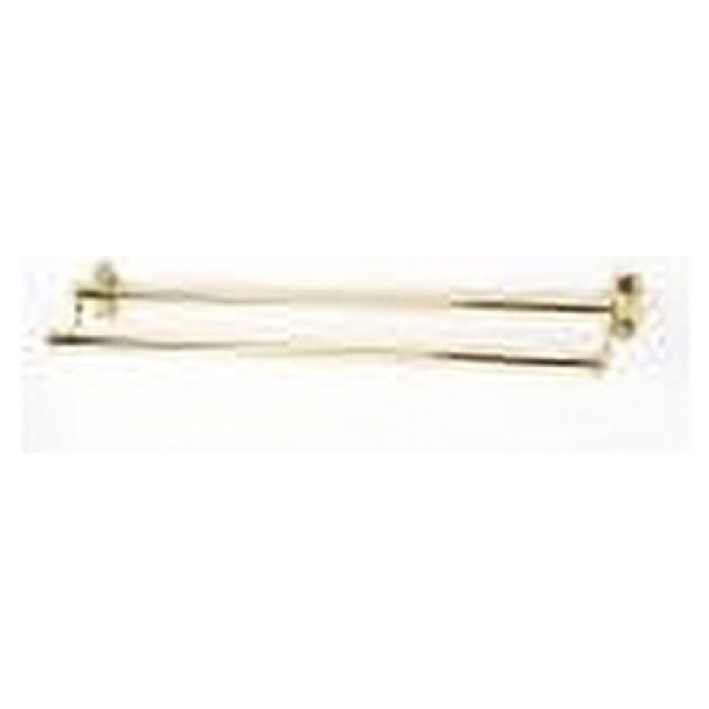 Polished Brass Double Wall Mounted Towel Bar