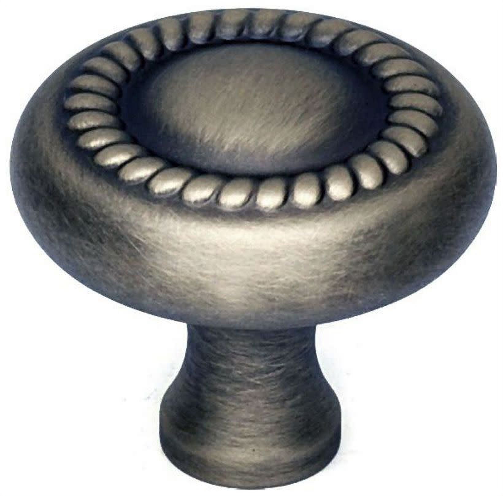 Alno A812-14-AEM Rope 1-1/4" Cabinet Rope Knob Antique English Matte
