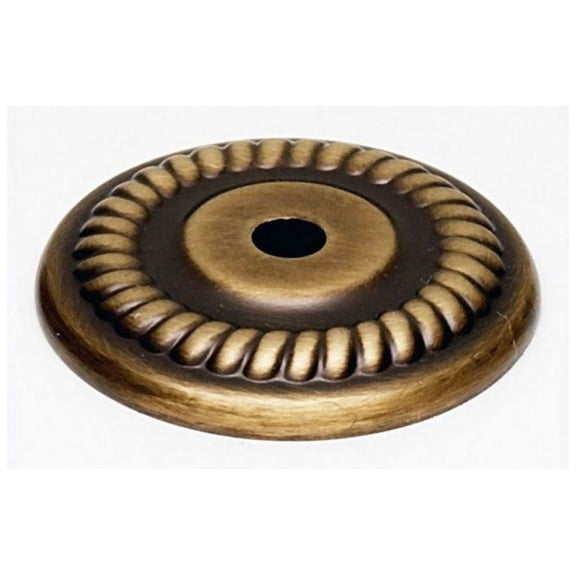 Alno A813-14P-AEM Rope Cabinet Rope Backplate for A812-14 Antique English Matte