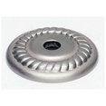 thumbnail image 1 of Alno A813-1P-SN Rope 1" Diameter Cabinet Knob Backplate - Nickel, 1 of 6