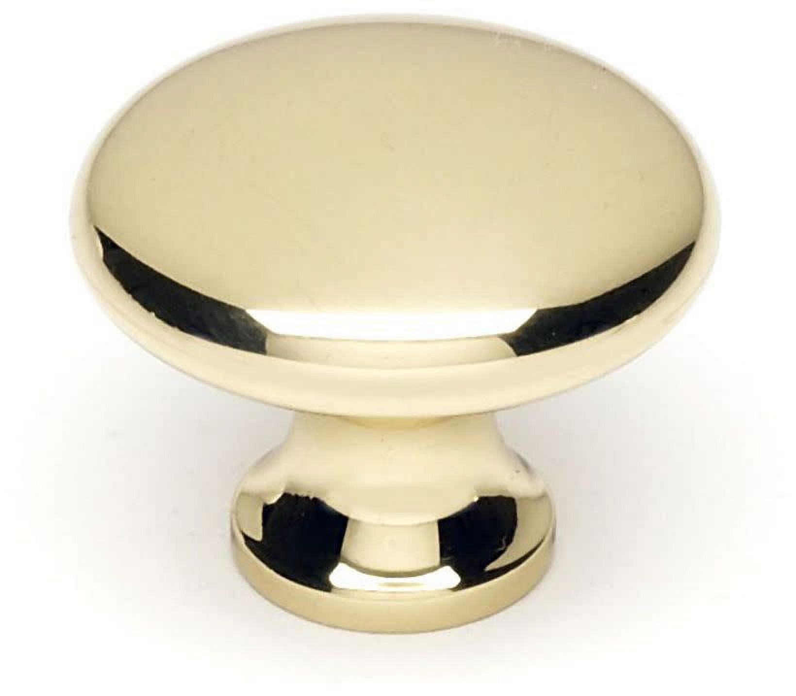 Alno 1-1/4" Cabinet Knob - Polished Brass