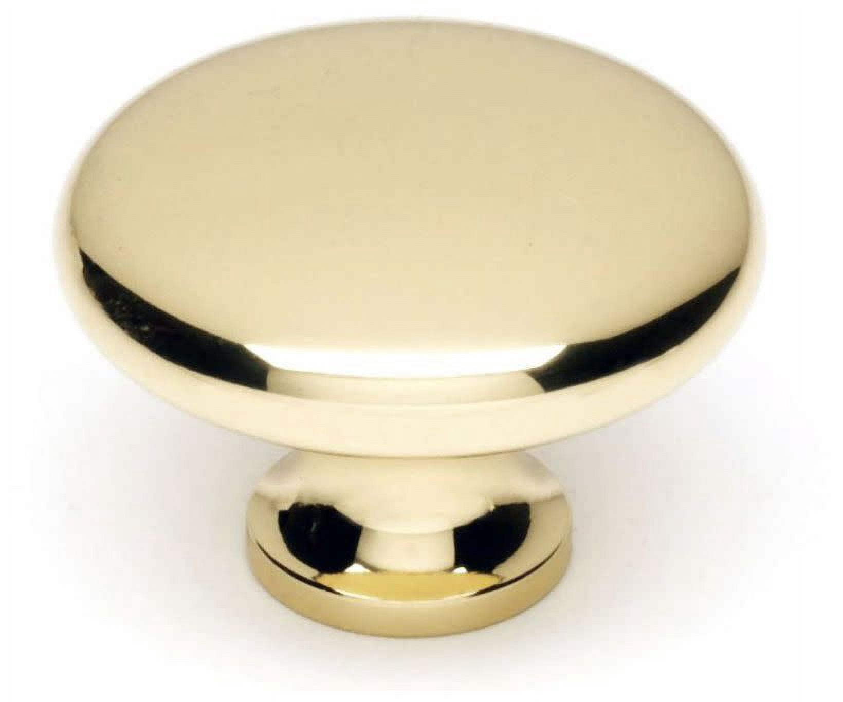 Alno A814-38-PB Cabinet Knob Polished Brass