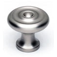 thumbnail image 1 of Alno A817-1-SN Rope Traditional Knobs, Satin Nickel, 1", 1 of 1