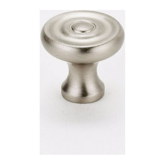 Alno A817-34-SN Cabinet Knob Satin Nickel