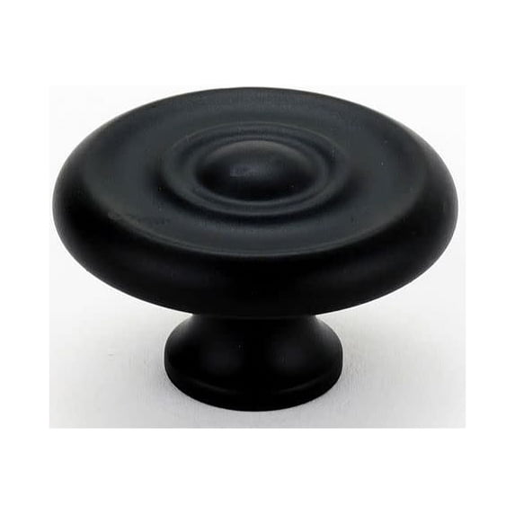 Alno A817-38-MB Cabinet Knob Matte Black