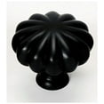 thumbnail image 1 of Traditional Round Knob, Matte Black, 1.25" H x 1.5" W x 0.5" D, 1 of 2