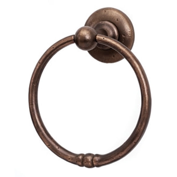 Sierra Wall Mounted Towel Ring, Rust Bronze
