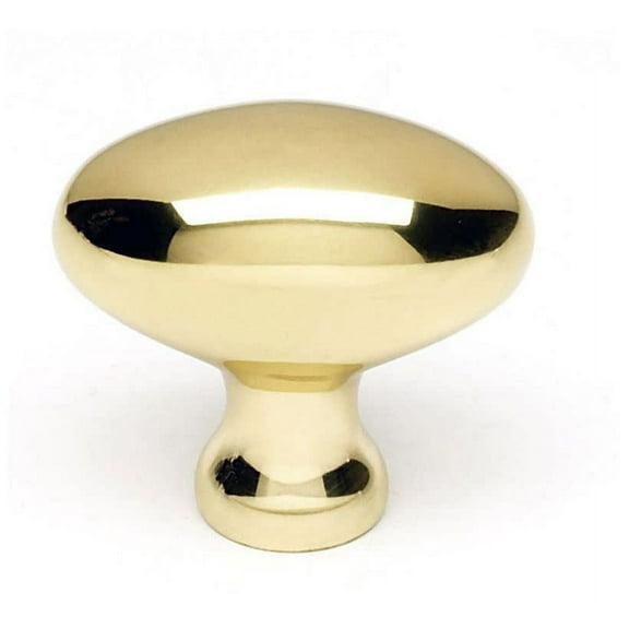 Alno 1-3/8" Cabinet Knob - Polished Brass