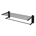 thumbnail image 1 of Alno A8326-24 Contemporary I 24" Wide Towel Rack - Black, 1 of 6