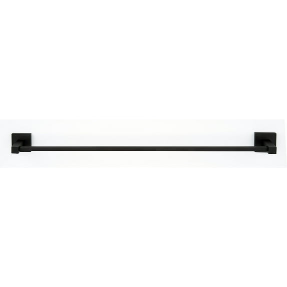 Alno A8420-24 Contemporary Ii 24" Wide Single Towel Bar - Black