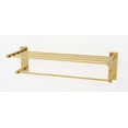 thumbnail image 1 of Alno A8426-24 Contemporary Ii 24" Wide Towel Rack - Brass, 1 of 1