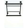 thumbnail image 1 of Alno A8428-18 Contemporary Ii 18" Wide Towel Rack - Black, 1 of 5