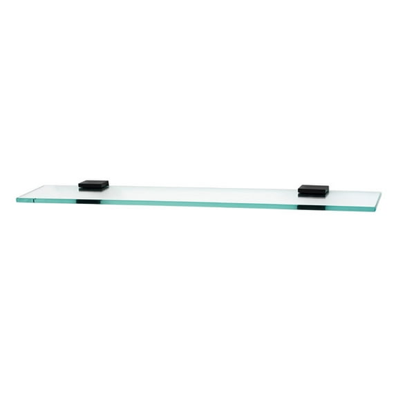 Contemporary II 24" x 1.75" Bathroom Shelf, Bronze