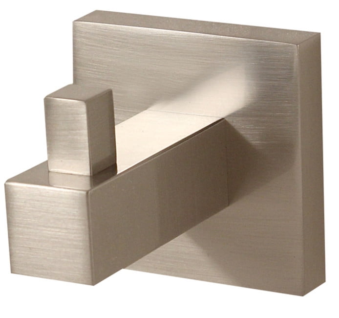 Alno Contemporary II Robe Hook - Satin Nickel - Walmart.com