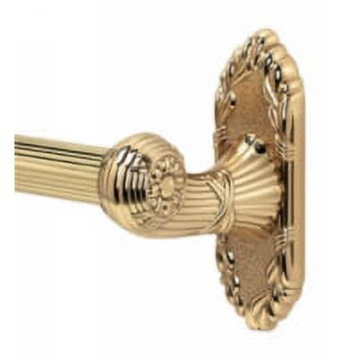 Elegant Satin Nickel 31'' Traditional Wall Mounted Towel Bar