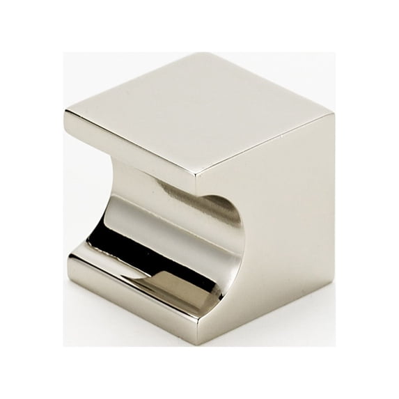 Alno Contemporary II 1" Cabinet Knob - Polished Nickel
