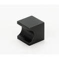 thumbnail image 1 of Contemporary II Square Knob, Bronze, 0.75" H x 0.75" W x 0.75" D, 1 of 2