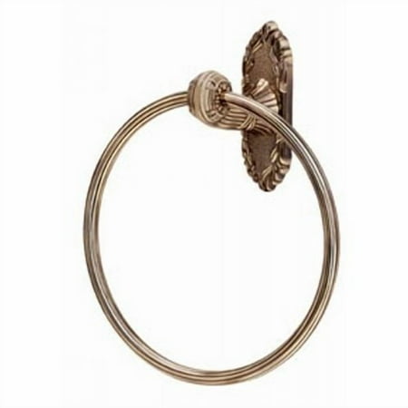 Alno Ribbon And Reed 7" Towel Ring - Satin Nickel