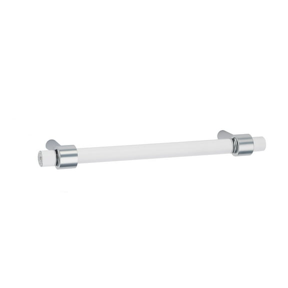 Alno A860-6 Modern 6" Center To Center Acrylic Bar Cabinet Handle Cabinet Pull - Chrome