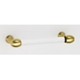 thumbnail image 1 of Alno A870-4 Royale 4" Center To Center Acrylic Bar Cabinet Handle / Drawer Pull - Brass, 1 of 1