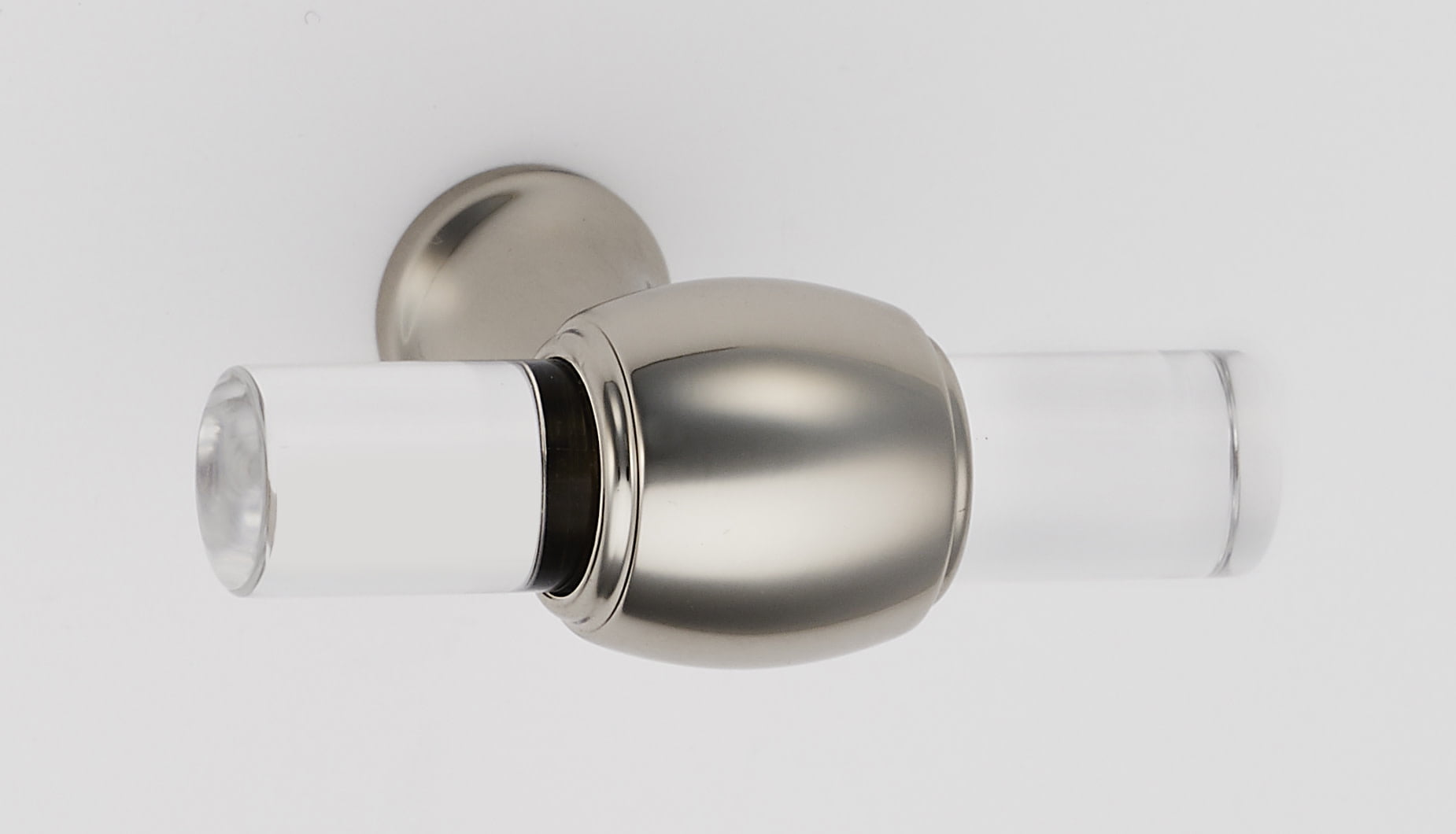 Alno A870-45-PN Royale Acrylic 1-3/4" "T" Bar Cabinet Knob / T Drawer Knob - Nickel