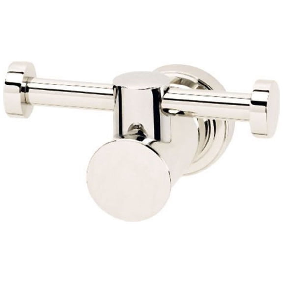 Alno A8786-PN Infinity Double Robe Hook Polished Nickel