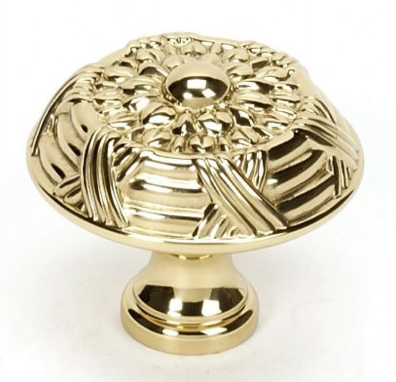 Alno 1-1/2" Cabinet Knob - Polished Brass