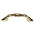 thumbnail image 1 of Alno A881-3-PA Ribbon and Reed 3" Cabinet Pull Polished Antique, 1 of 5