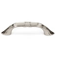 thumbnail image 1 of Alno A881-3-SN Ribbon and Reed 3" Cabinet Pull Satin Nickel, 1 of 5
