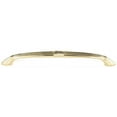 thumbnail image 1 of Alno A881-6-PB Ribbon and Reed 6" Appliance / Cabinet Drawer Pull Polished Brass, 1 of 5