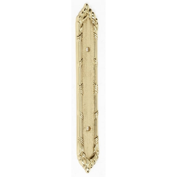 Alno 7-1/4" Backplate For A881-3 - Polished Brass