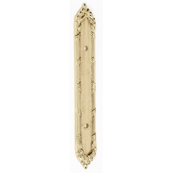 Alno 7-1/4" Backplate For A881-3 - Polished Brass