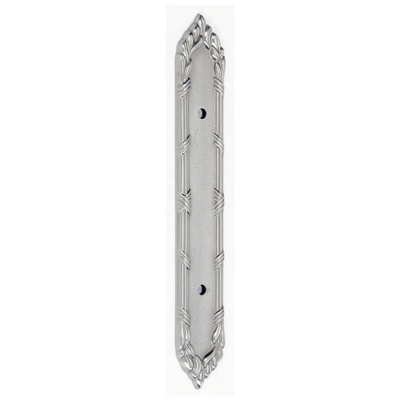 Alno A887-35-SN Ribbon Reed Suite Pull Cabinet Backplate