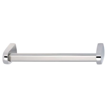Euro 12" Wall Mounted Towel Bar, Polished Nickel