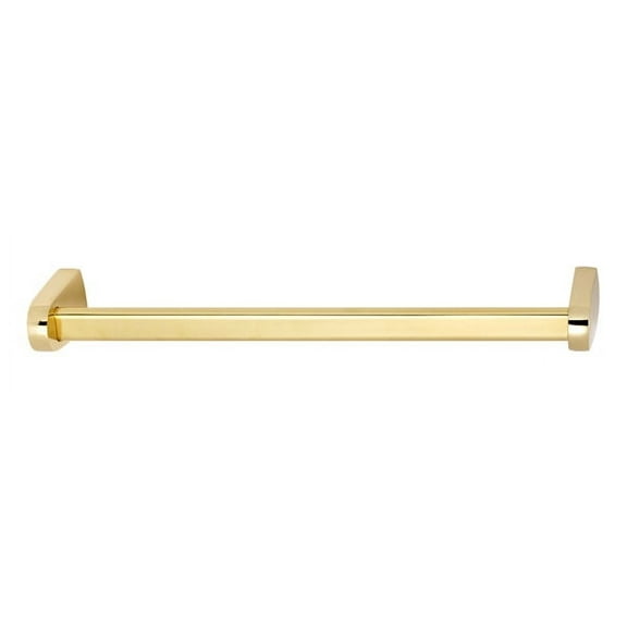 Alno A8920-18 Euro Series 18-3/4" Wide Towel Bar - Brass