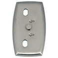 thumbnail image 1 of Alno A8990-SN Euro Series Horizontal Base Plate Escutcheon For A8950 - Nickel, 1 of 5