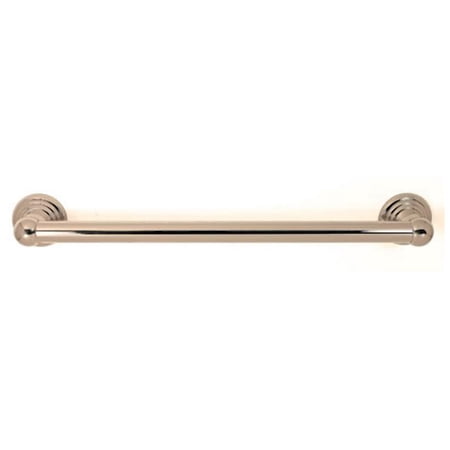 Embassy 12" Wall Mounted Towel Bar, Polished Brass
