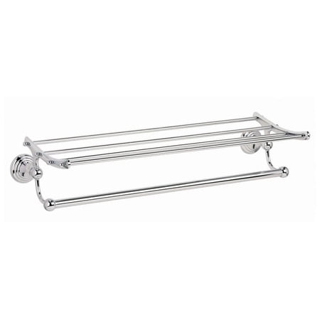 Embassy 24" Wall Mounted Towel Rack, Polished Nickel
