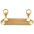 thumbnail image 1 of Alno A9086 Embassy Double Robe Hook Rack - Brass, 1 of 7